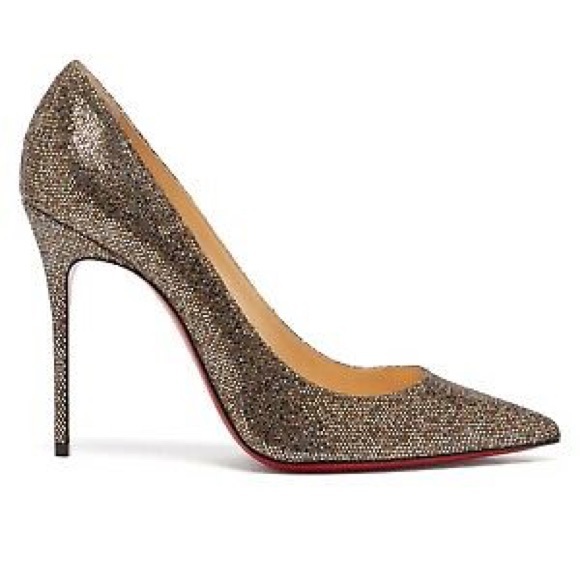 🔥 Christian Louboutin - Decollete Glitter 38 8 - Picture 3 of 8